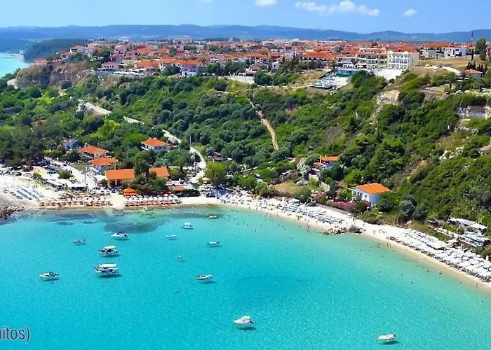 Beautiful In Traditional Halkidiki-uvc Sterilized Apartament Afytos