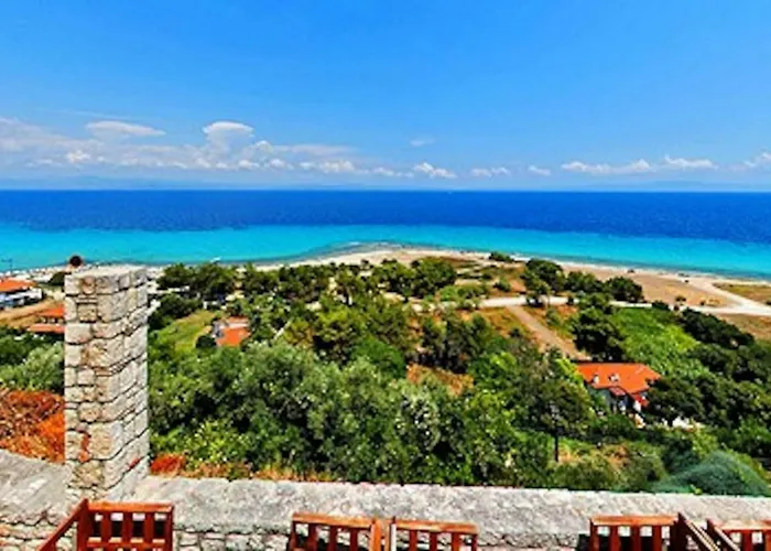 아파트 Beautiful In Traditional Halkidiki-uvc Sterilized 아피토스